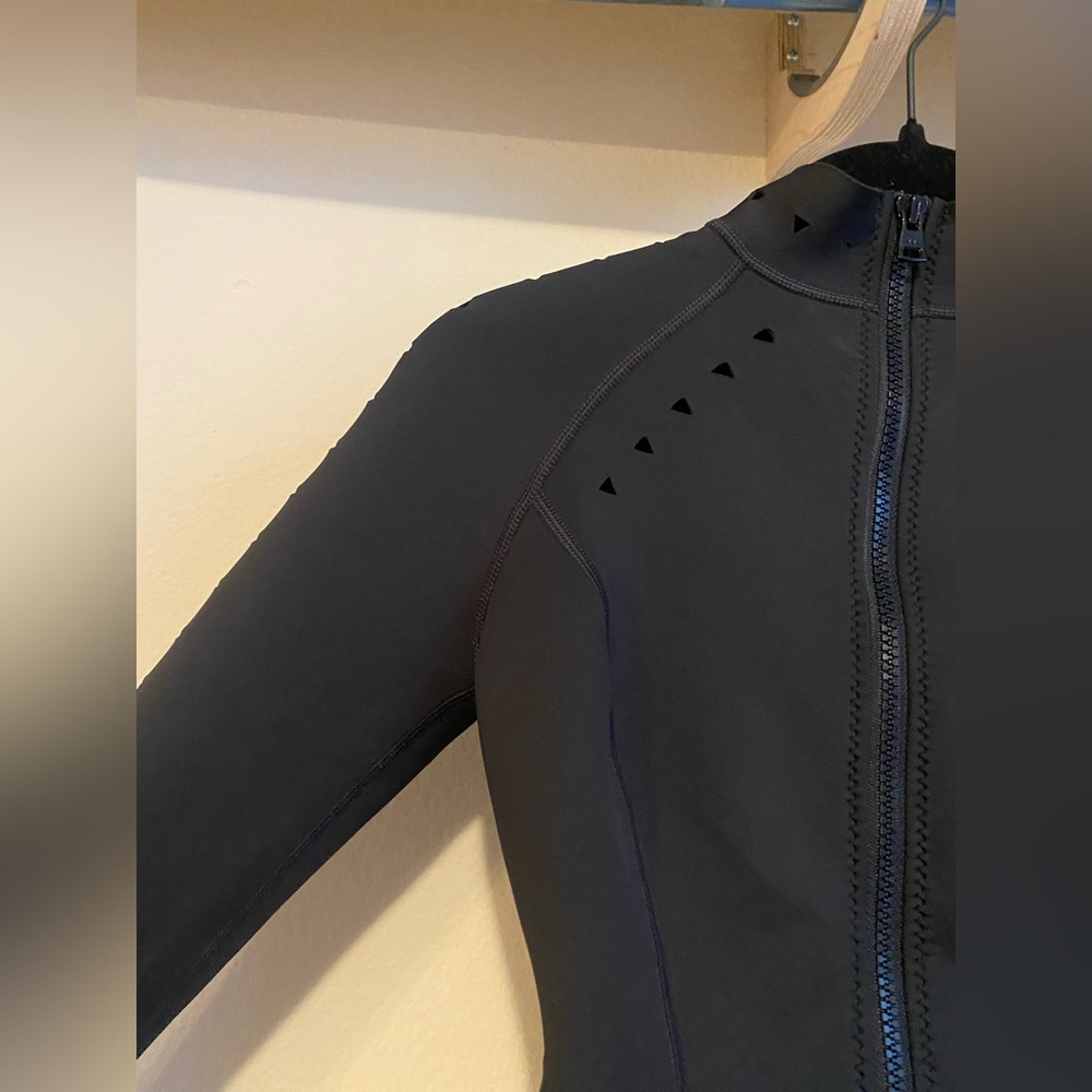 Black spring suit